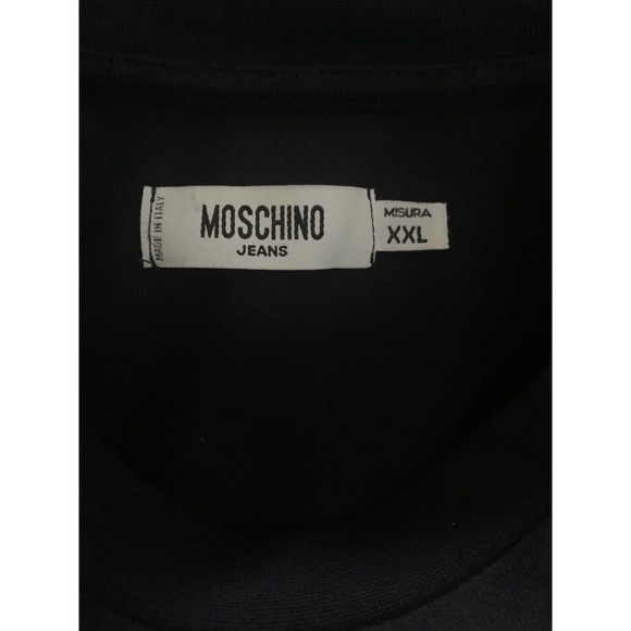 Rare Vintage Moschino LS Baseball T XXL Moschino Jeans League Official - Picture 4 of 5